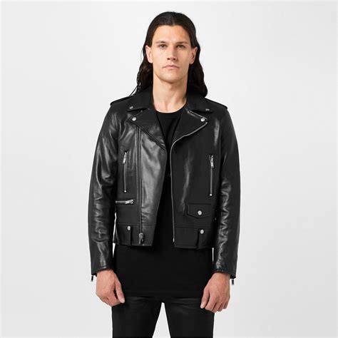 saint laurent leather jacket price.